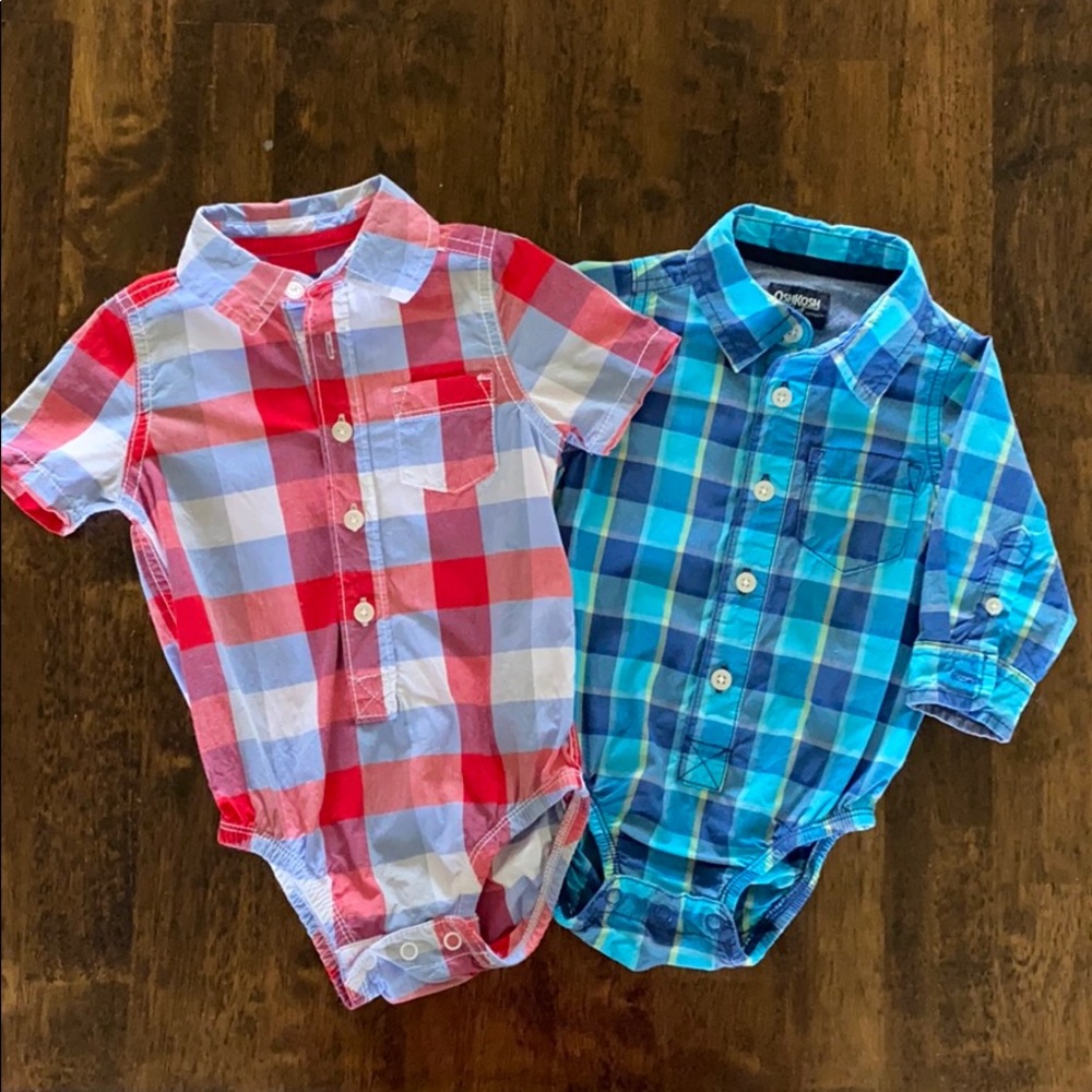 OshKosh Plaid Shirts